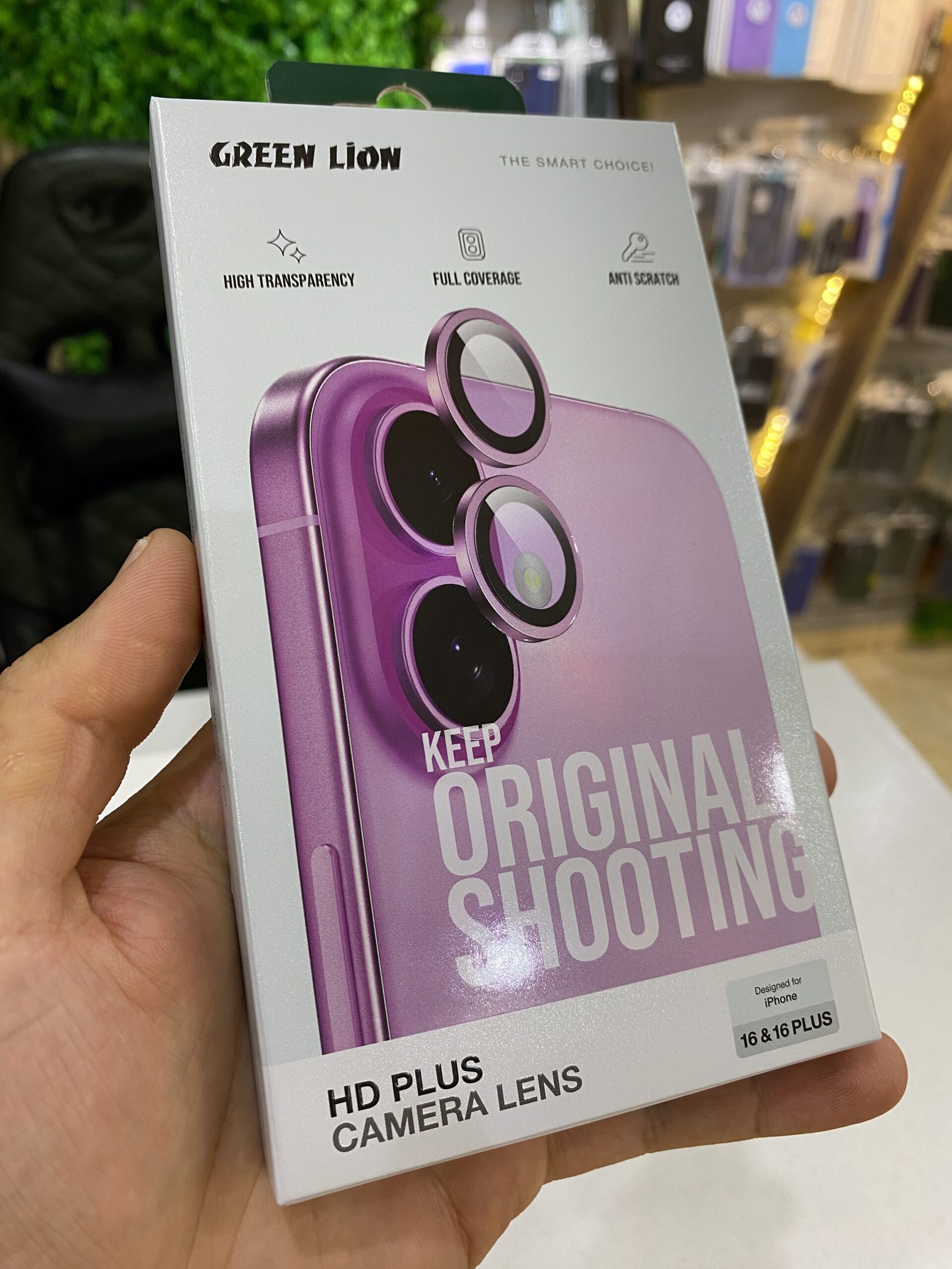 IMG_5056 حماية عدسات الكاميرا من شركة Green Lion العالمية iPhone 16 - الصورة 1